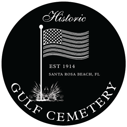 Historic Gulf Cemetery - Santa Rosa Beach FL round logo